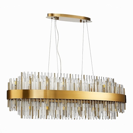 Люстра подвесная ST-Luce Латунь/Латунь, Прозрачный G9 32*5W SL1158.303.32 - фото