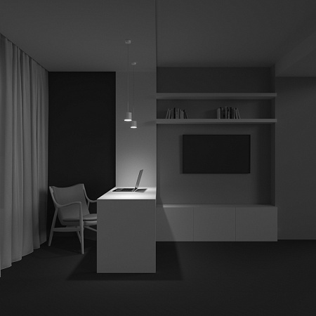 Подвесной светильник Technical Polar P088PL-GX53-W - фото