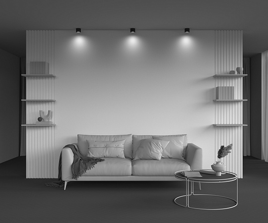 Потолочный светильник Technical C106CL-GX53-B - фото