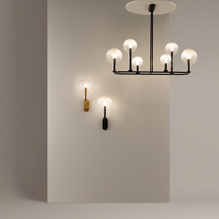 Настенный светильник (бра) Maytoni Status MOD333WL-01B - фото