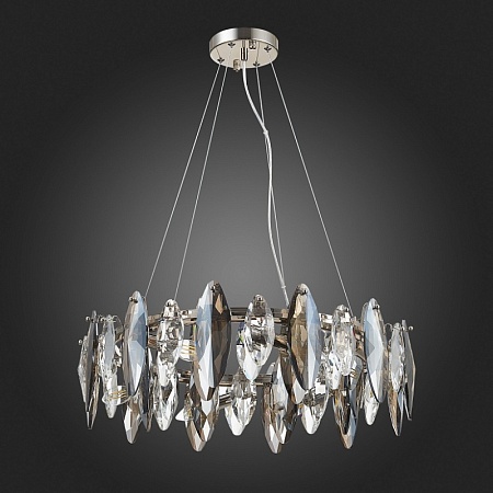 Люстра подвесная ST-Luce Никель/Прозрачный E14 8*40W SL1227.103.08 - фото