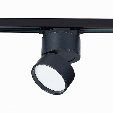 Св-к трек. Черный LED 1*9W 4000K 720Lm Ra>90 120° IP20 D85xH122 170-240VV ST651.446.09 - фото