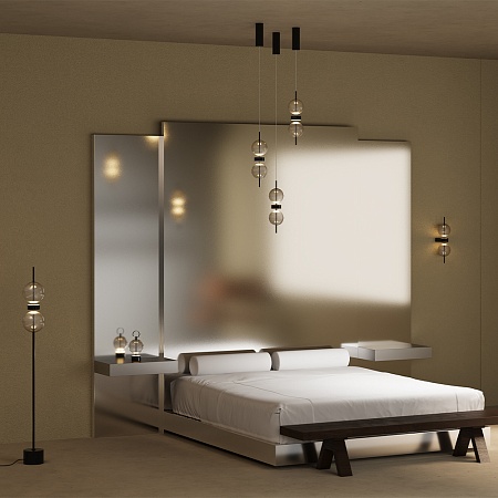 Напольный светильник (торшер) Maytoni MOD478FL-L15B3K - фото