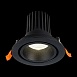 Св-к встр. Черный LED 1*10W 3000K 750Lm Ra>90 38° IP20 D102xH85 170-240V ST705.438.10 - фото