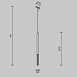 Трековый светильник Technical FOCUS LED TR179-1-5WTW-M-B - фото