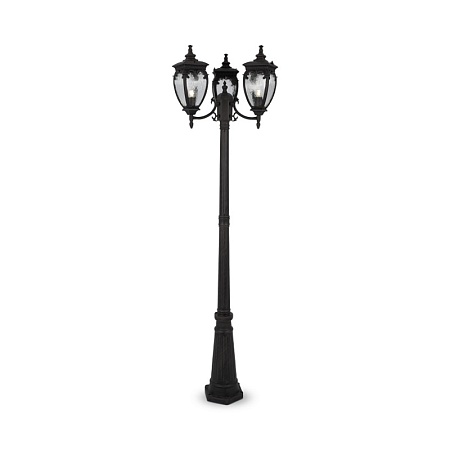 Садово-парковый светильник Outdoor Fleur O414FL-03BZ - фото