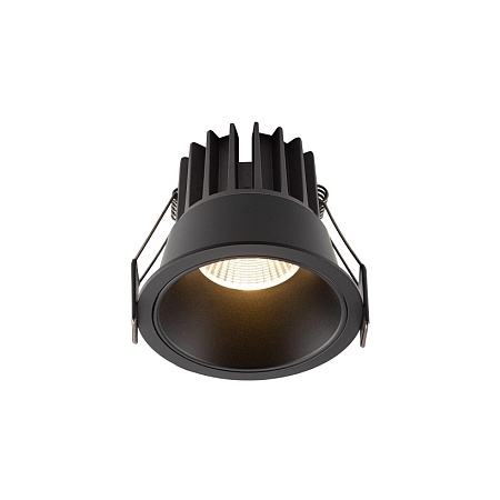 DK4400-BK Встраиваемый светильник, IP 20, 7 Вт, LED 3000, черный, алюминий - фото