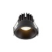 DK4400-BK Встраиваемый светильник, IP 20, 7 Вт, LED 3000, черный, алюминий - фото