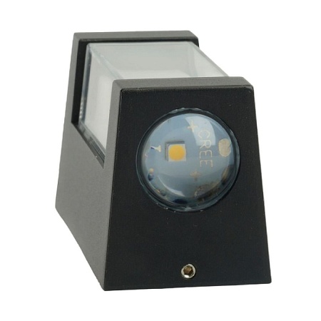 Светильник уличный светодиодный Feron DH058, 4W, 380Lm, 3000K, черный - фото