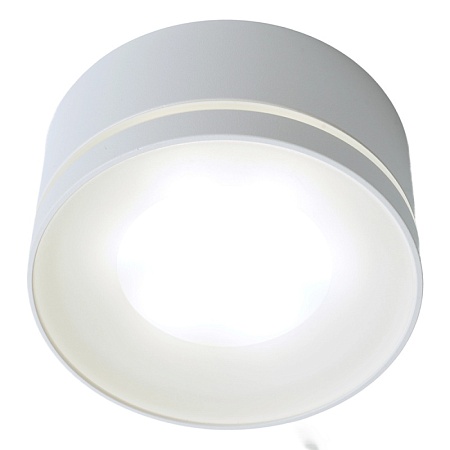 Светильник потолочный Feron HL457 12W, 230V, GX53, белый - фото