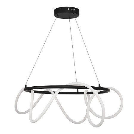Светильник подвесной ST-Luce Черный/Белый LED 1*35W 3000K SL6102.403.55 - фото