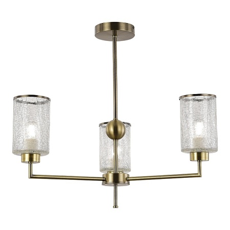 Светильник потолочный Бронза/Прозрачный E27 3*60W SLE1046-302-03 - фото