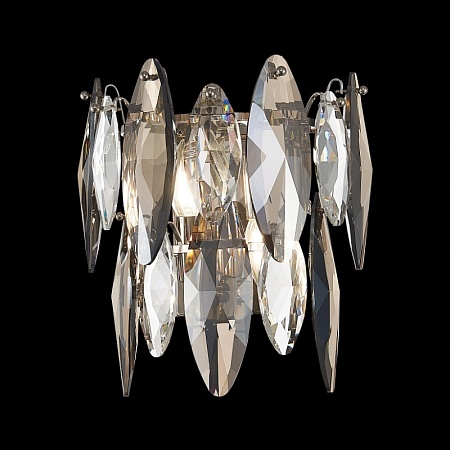 Бра ST-Luce Никель/Прозрачный E14 2*40W SL1227.101.02 - фото