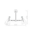 Люстра Freya FR5169PL-03W