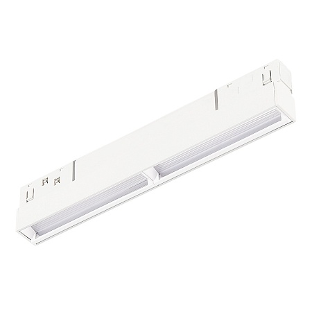 Магнитный трековый светильник Белый LED 1*12W 3000K 850Lm Ra>90 120° IP20 L220xW22xH46 ST804.536.12 - фото