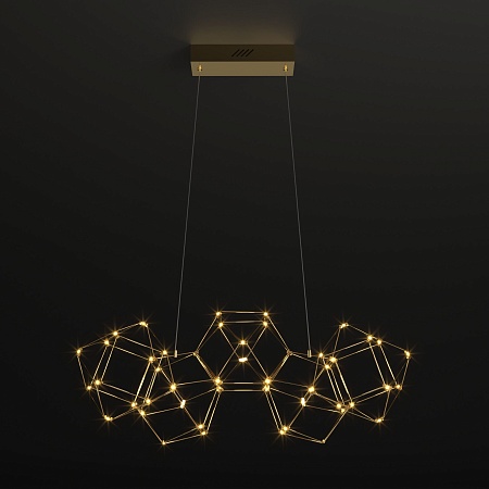 Подвесной акцентный светильник Eurosvet 90168/5 медь - фото