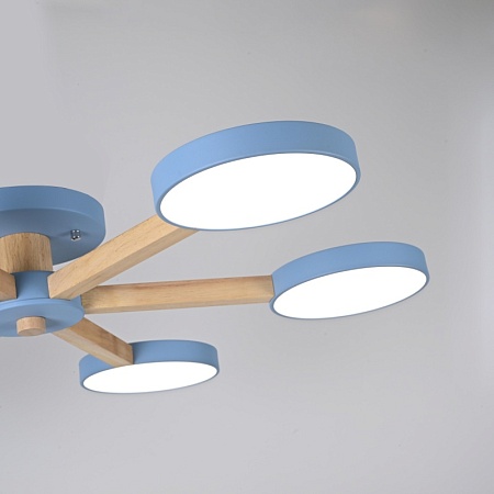 Потолочная Люстра Turna 6 Blue Imperiumloft 178338-26 - фото