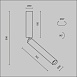 Потолочный светильник Technical Focus T C142CL-6W4K-W - фото