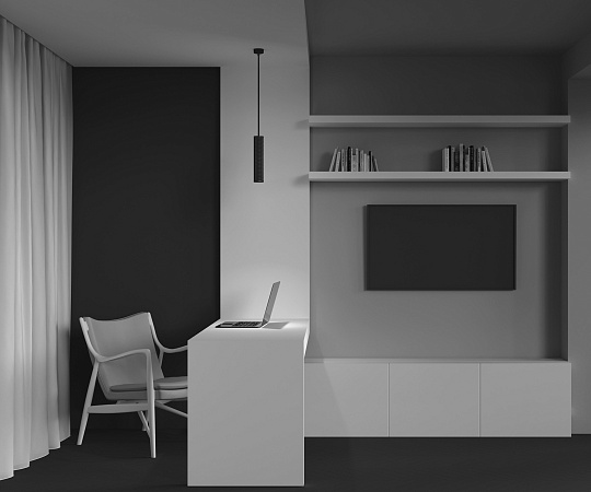 Подвесной светильник Technical Focus Design P038PL-01B - фото