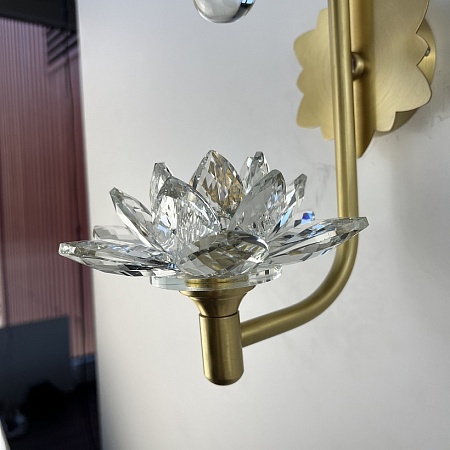 Настенное Бра Lotos Wall Drop Imperiumloft 140843-26 - фото