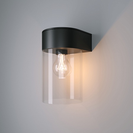 Настенный уличный светильник Atrani 35085/D черный Elektrostandard - фото