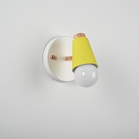 Настенный Светильник Rotary Wall Желтый Imperiumloft 101996-26 - фото