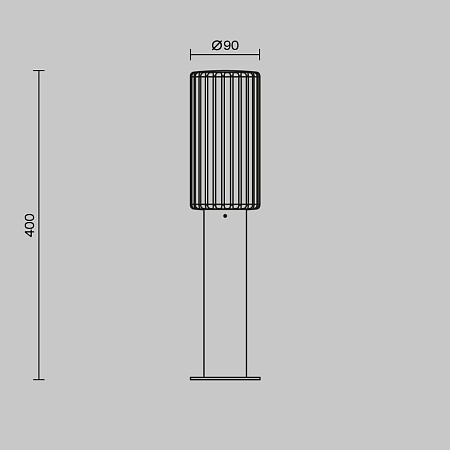 Ландшафтный светильник Outdoor O502FL-01B - фото