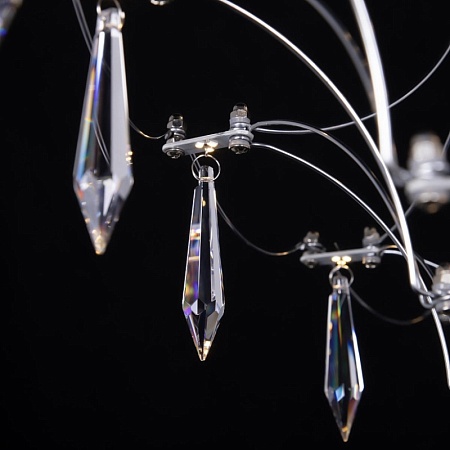 10259/800 Silver Asfour Подвесной светильник LOFT IT Mira - фото