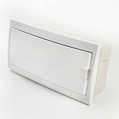 Бокс встраиваемый STEKKER EBX50-2/12-20 12 модулей, белый, пластик, серия Standart