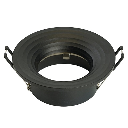 Светильник встраиваемый Feron DL3111 потолочный MR16 G5.3 черный - фото