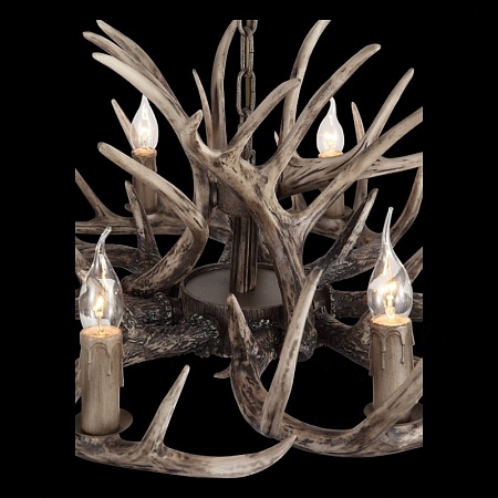 Люстра подвесная ST-Luce Серый E14 8*40W SL154.703.08 - фото