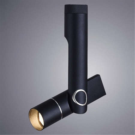 Накладный спот ARTE LAMP A2514PL-1BK - фото