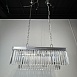 Люстра Rh 1920S Odeon Clear Glass Fringe Chrome Imperiumloft 228792-22 - фото