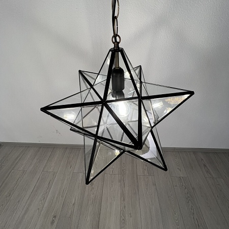 Люстра Black Star Clear Glass 40 См Imperiumloft 189643-26 - фото