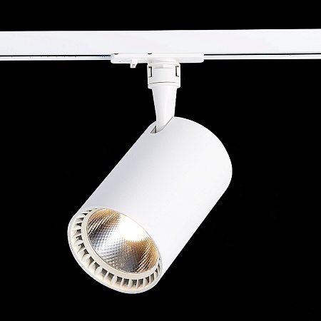 Св-к трек. Белый LED 1*30W 3000K 2 700Lm Ra≥90 36° IP20 L139xW89xH194 100-240V ST351.536.30.36 - фото