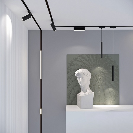 Трековый светильник 18W 4000K Arcos Flat Magnetic 85096/01 Elektrostandard - фото