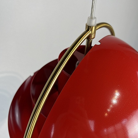 Люстра Louis Weisdorff Gubi Multi-Lite Pendant Red Imperiumloft 123431-22 - фото