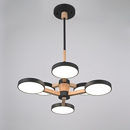 Подвесная Люстра Turna Dbl L6 Black Imperiumloft 229084-26 - фото