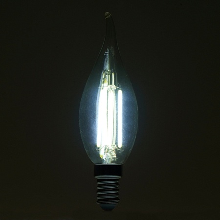Лампа светодиодная Feron.PRO LB-1216 Свеча на ветру E14 6W 175-265V 6400K - фото