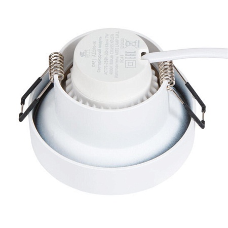 Точечный встраиваемый светильник ARTE LAMP A1240PL-1WH - фото