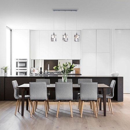 Подвесной акцентный светильник Eurosvet 50101/3 хром - фото