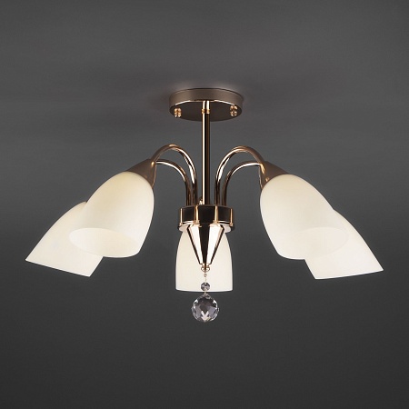 Потолочный светильник Eurosvet 30149/5 золото - фото