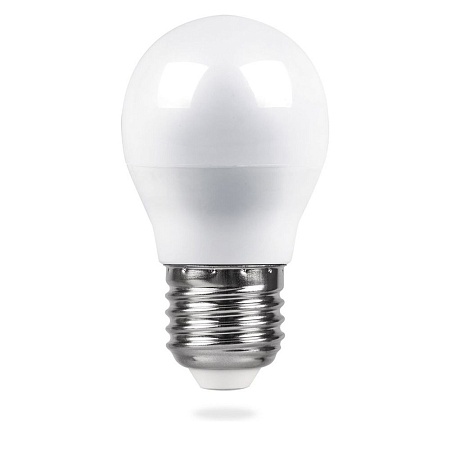 Лампа светодиодная Feron LB-38 Шарик E27 5W 175-265V 4000K - фото