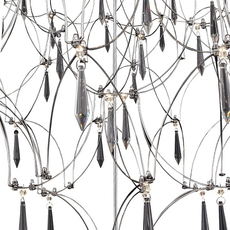 Светильник подвесной ST-Luce Хром/Прозрачный LED 114*0,5W 3000K SL6601.103.114 - фото