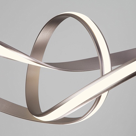 Подвесной светильник Eurosvet 90174/1 сатин-никель - фото