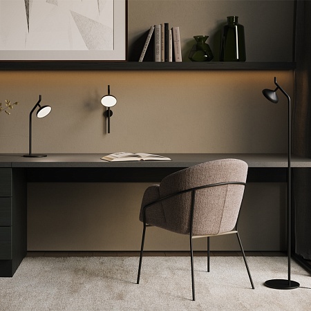 Напольный светильник (торшер) Maytoni MOD451FL-L8B3K - фото