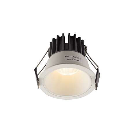 DK4400-WH Встраиваемый светильник, IP 20, 7 Вт, LED 3000, белый, алюминий - фото
