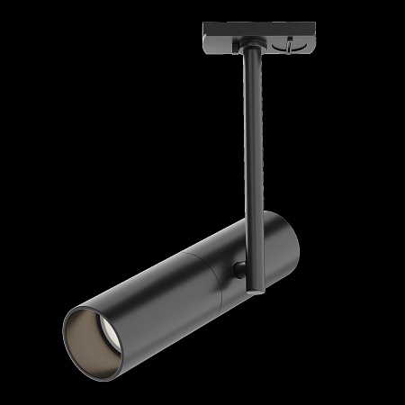 Трековая система Technical однофазная для натяжного потолка чёрная 300x300x300 TS-Z-300-TR005-1-GU10-B