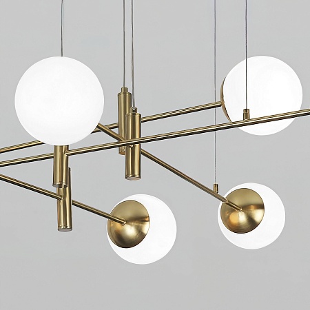 Подвесной светильник Eurosvet 70146/8 латунь - фото