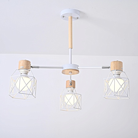 Потолочная Люстра Corf B3 White 3 Lamps Imperiumloft 189478-26 - фото